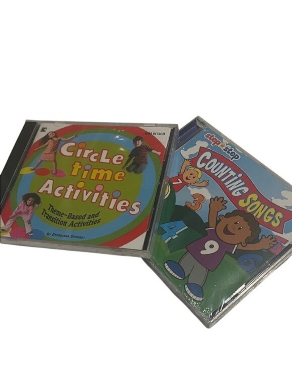 Circle Time Activities and Counting  Pre-school Songs Unopened Two CD Set New